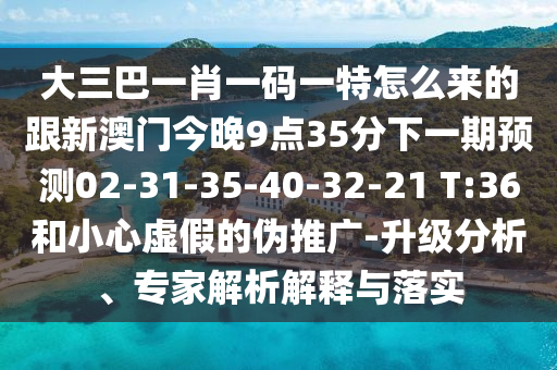 大三巴一肖一碼一特怎么來(lái)的跟新澳門(mén)今晚9點(diǎn)35分下一期預(yù)測(cè)02-31-35-40-32-21 T:36和小心虛假的偽推廣-升級(jí)分析、專(zhuān)家解析解釋與落實(shí)